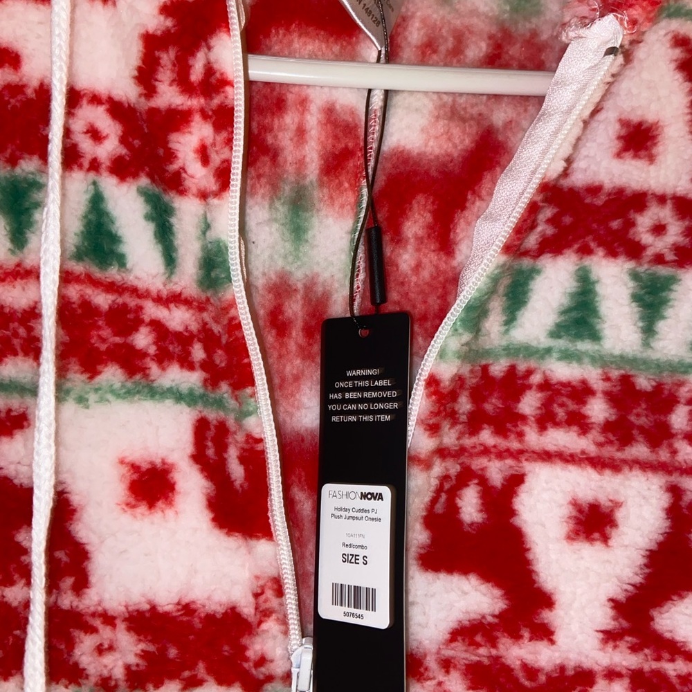 Fashion Nova Christmas onsie